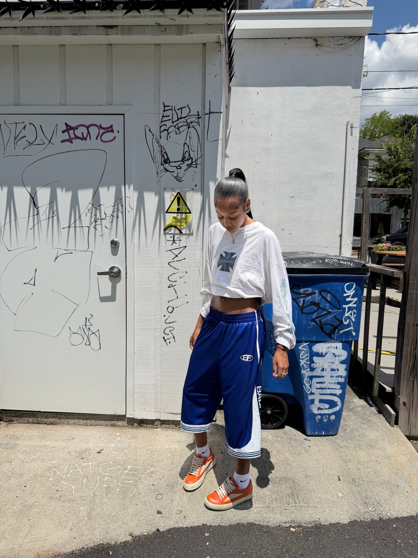 blueberry basketball shorts